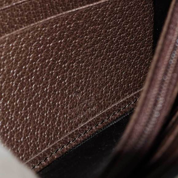 GUCCI Ophidia GG Continental Wallet Bi-fold Long Supreme Beige Brown 735430 - Picture 8 of 9